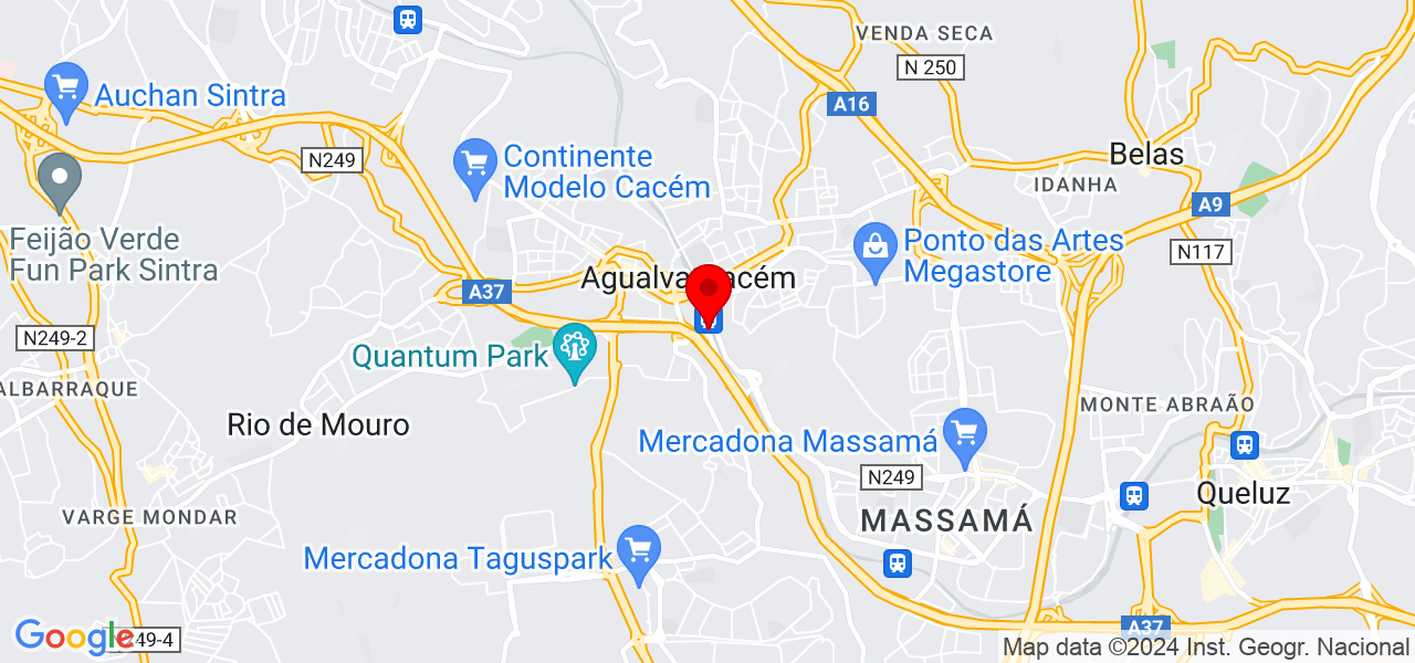 Fixestores - Lisboa - Sintra - Mapa