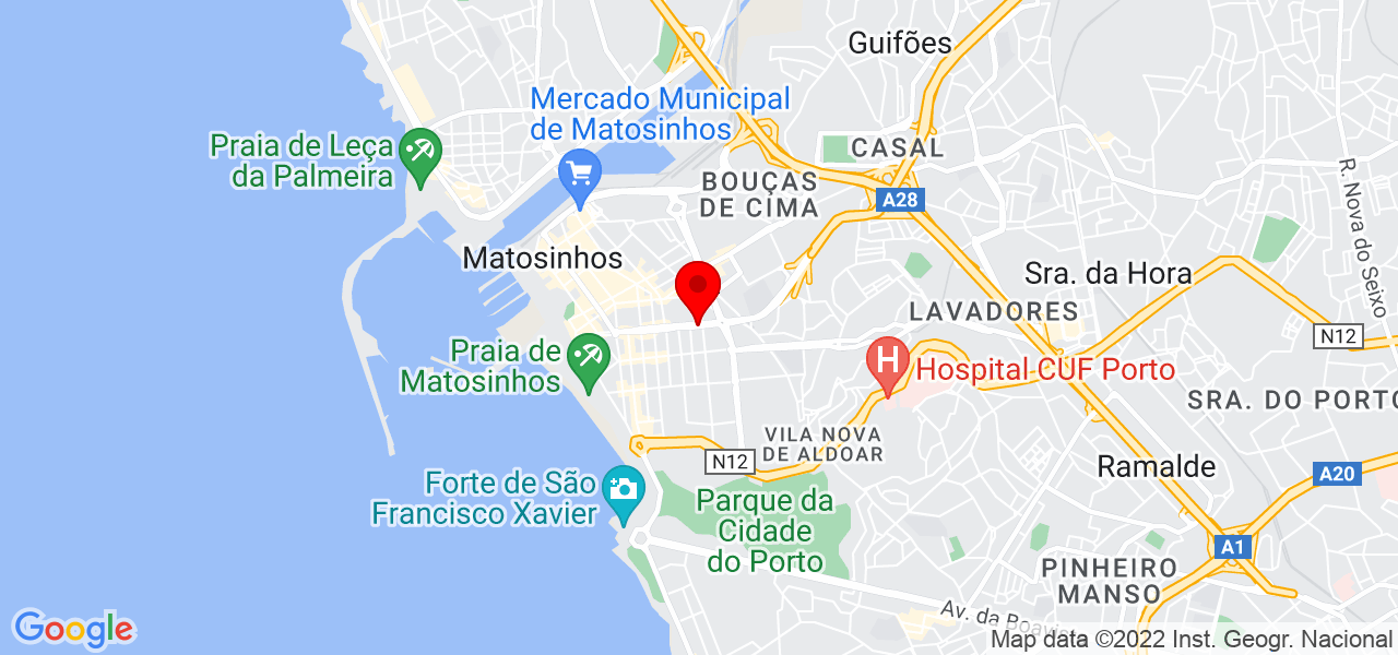 Miguel Felicio - Porto - Matosinhos - Mapa