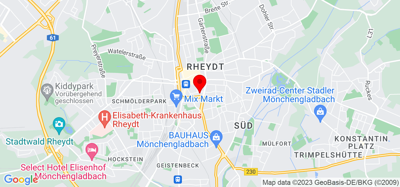 Hausmaestro - Nordrhein-Westfalen - Mönchengladbach - Karte