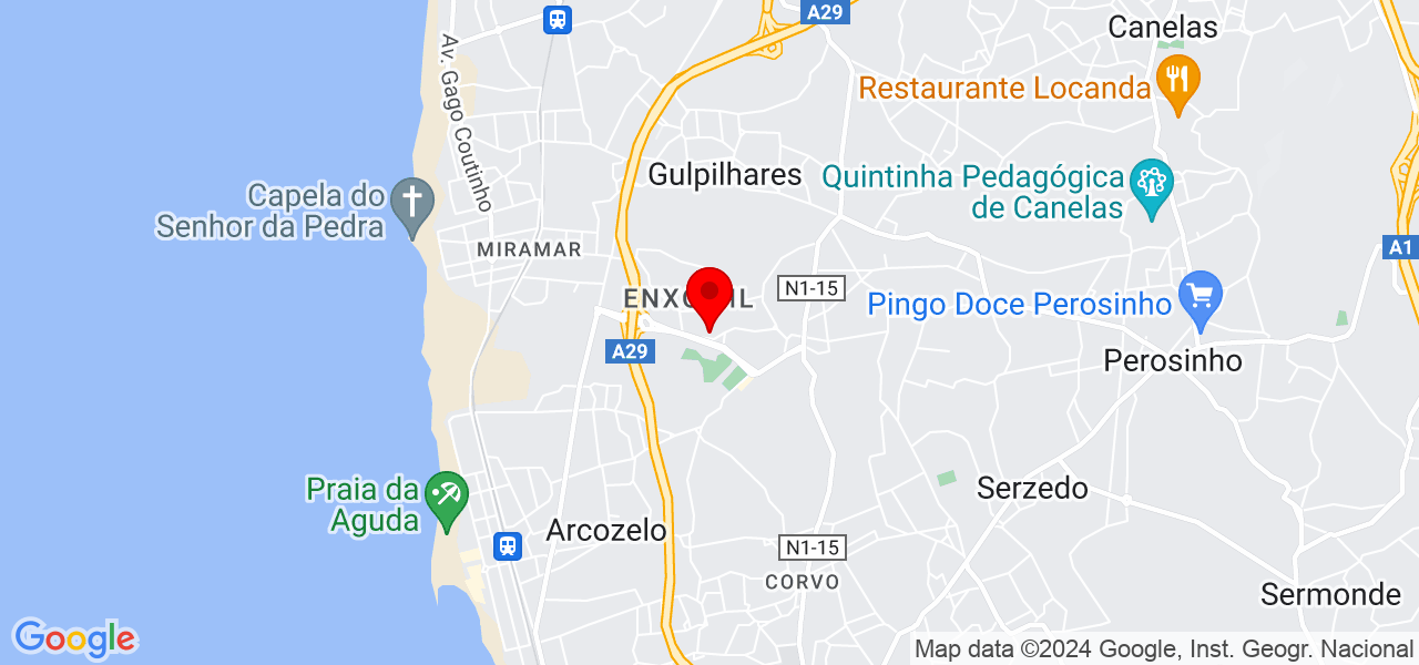 Fernando Araújo - Porto - Vila Nova de Gaia - Mapa