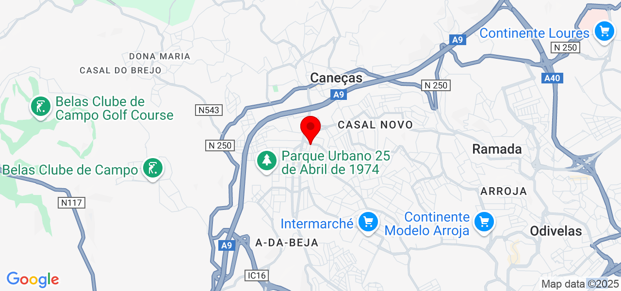HA Remodelações - Lisboa - Sintra - Map