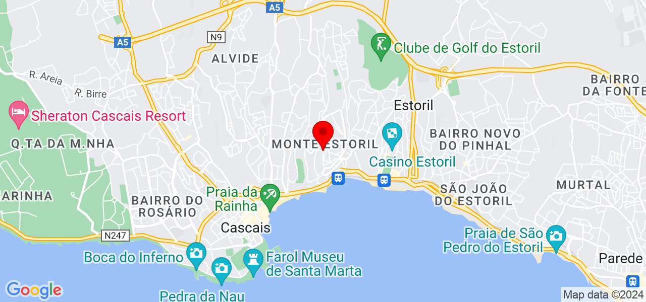 Andrea A. - Lisboa - Cascais - Mapa
