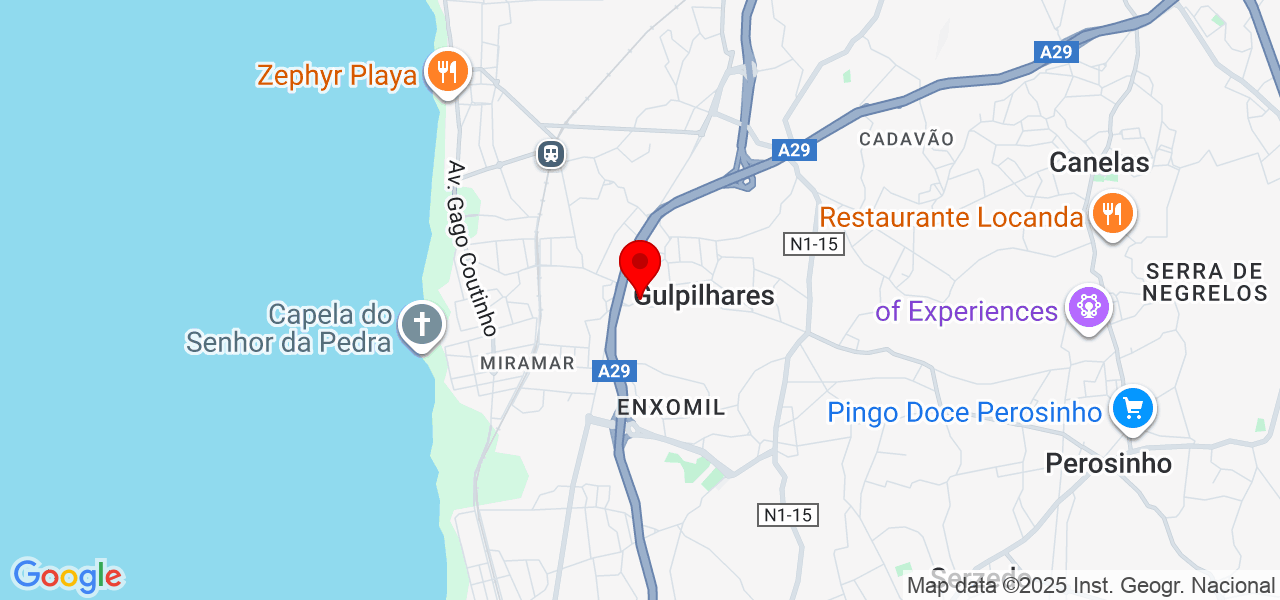 Tatiana Brito - Porto - Vila Nova de Gaia - Mapa