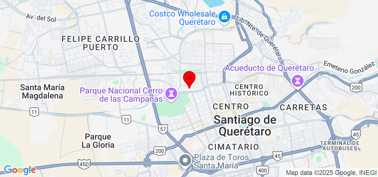 Calladita - Querétaro - Querétaro - Map