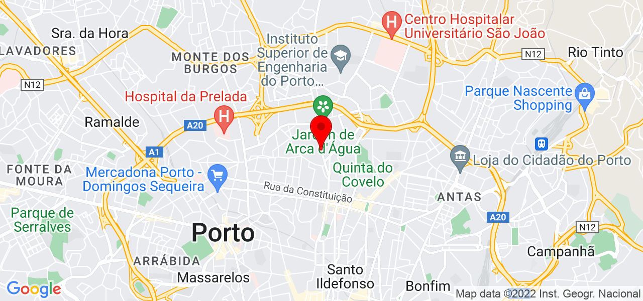 Soraia Henriques - Porto - Porto - Mapa
