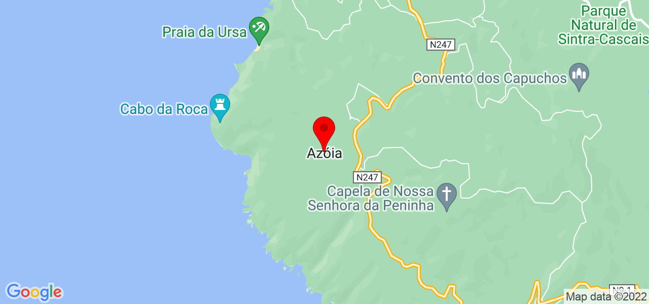 Alda Arnauth - Lisboa - Sintra - Mapa
