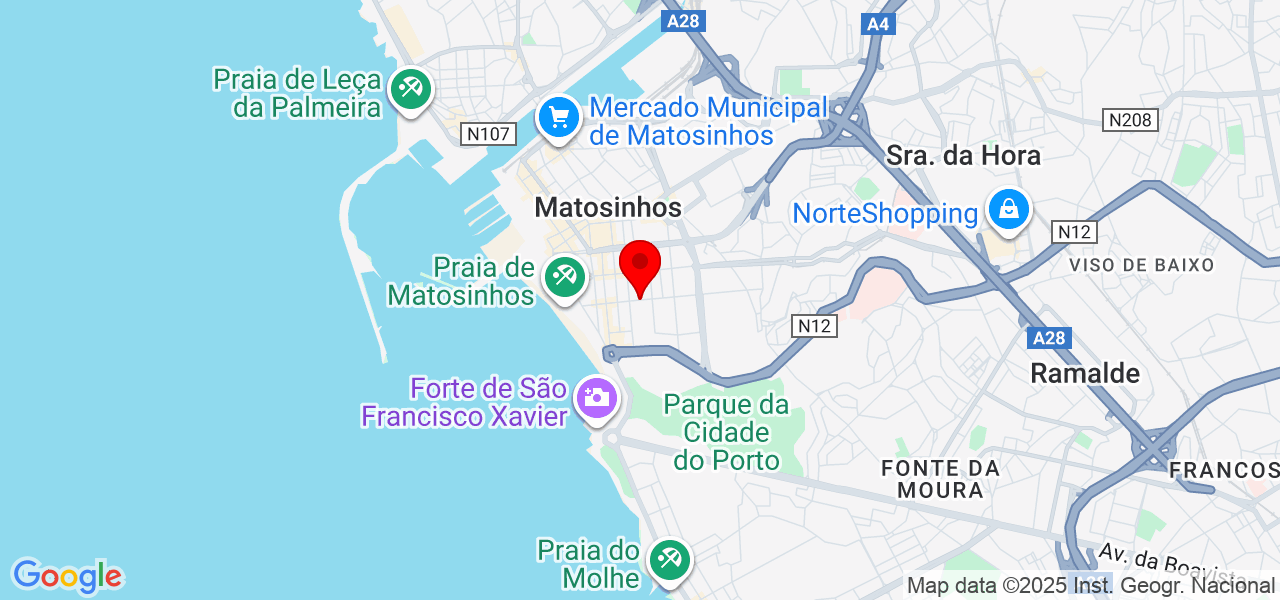 Grandeza e Amplitude - Porto - Matosinhos - Mapa