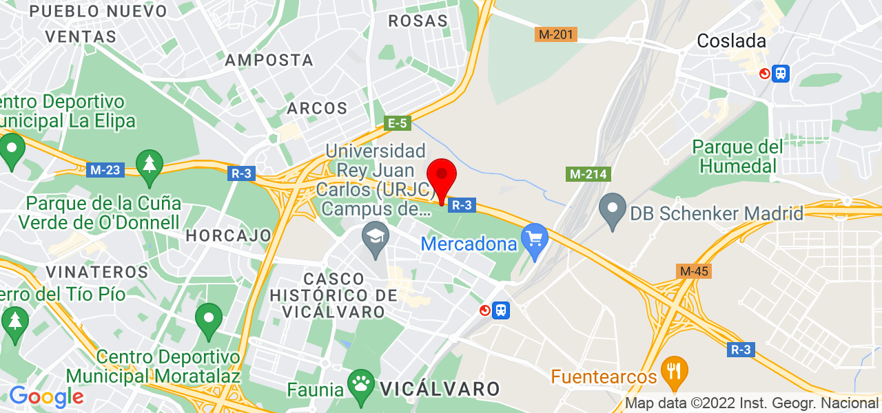 Diego Sánchez - Comunidad de Madrid - Madrid - Mapa