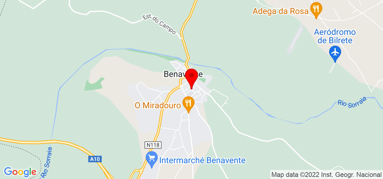 Rui Sousa - Santarém - Benavente - Mapa