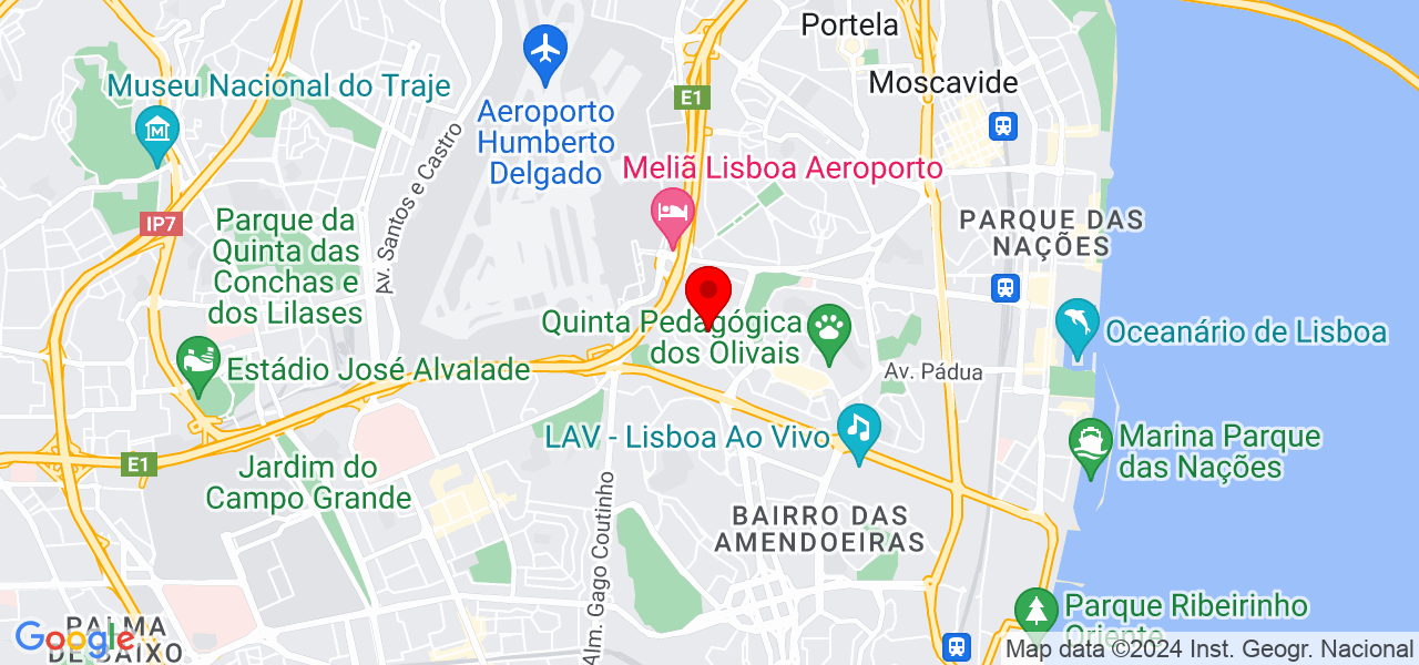 Jo&atilde;o Loureiro - Lisboa - Lisboa - Mapa