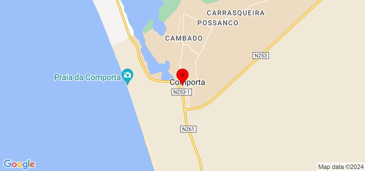 Giraldo Works - Setúbal - Alcácer do Sal - Map