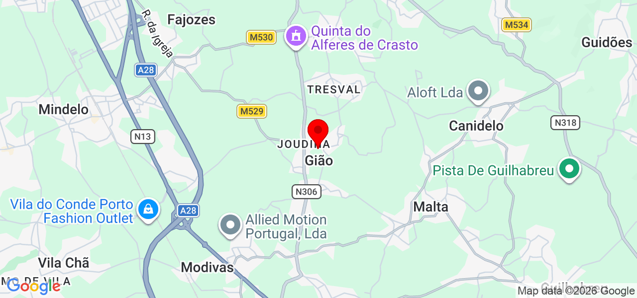 Rui - Porto - Vila do Conde - Karte