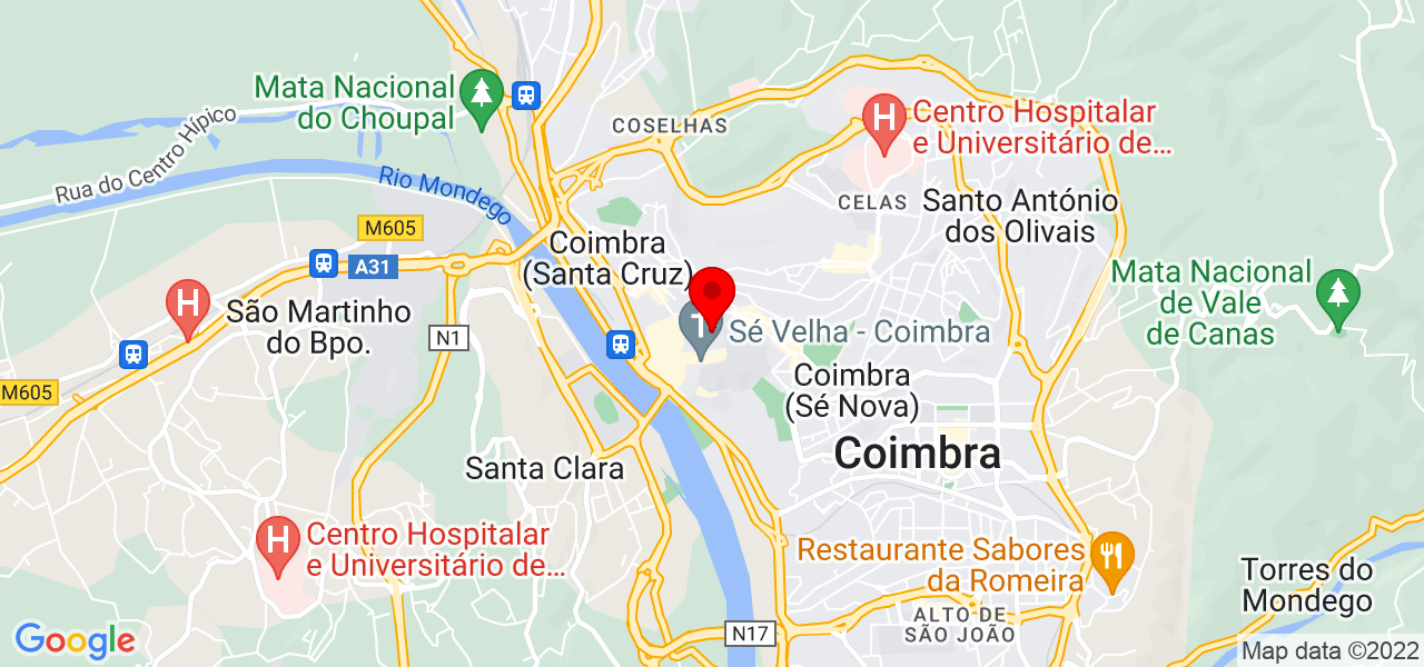 M. In&ecirc;s - Coimbra - Coimbra - Mapa