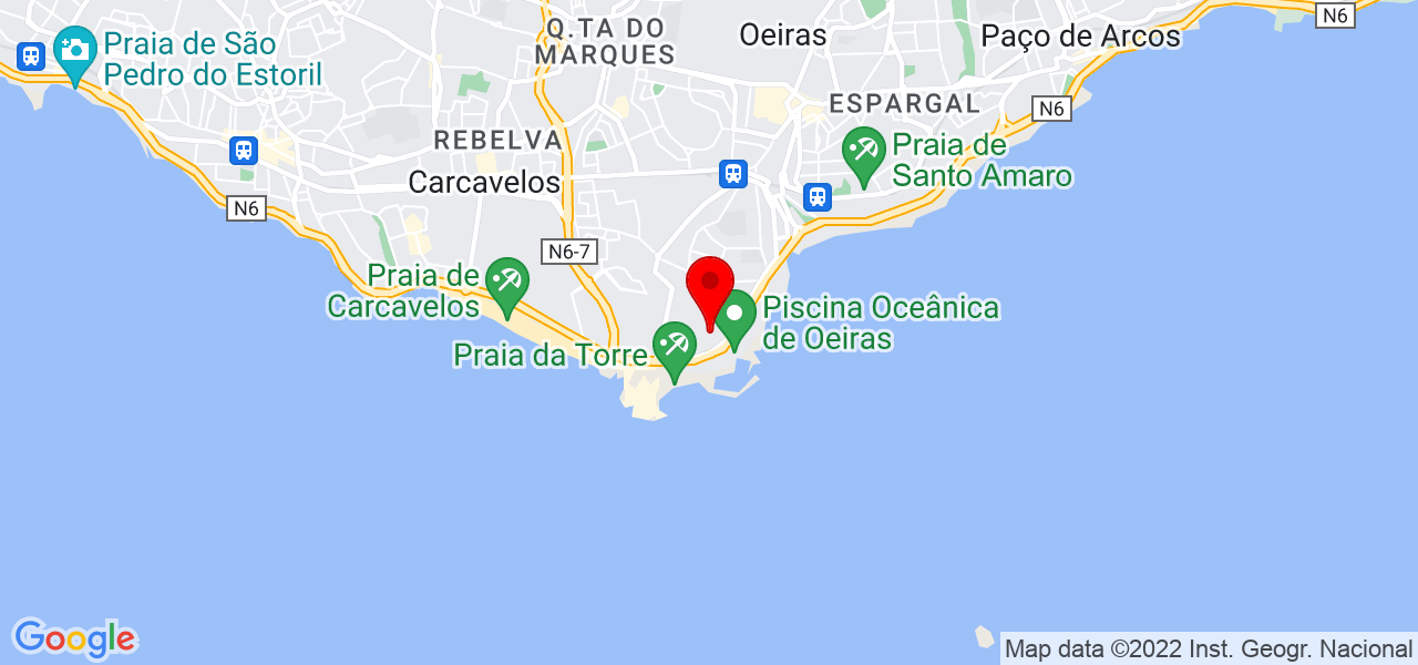 Miguel Veloso - Lisboa - Oeiras - Mapa