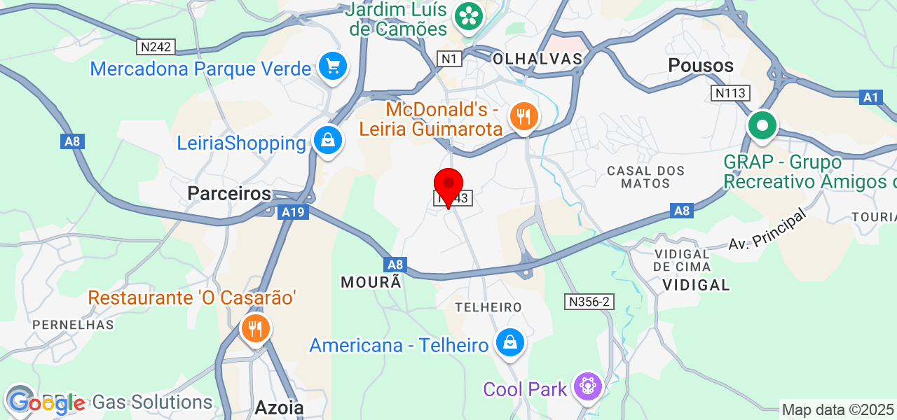 Fabiola dos Santos - Leiria - Leiria - Map
