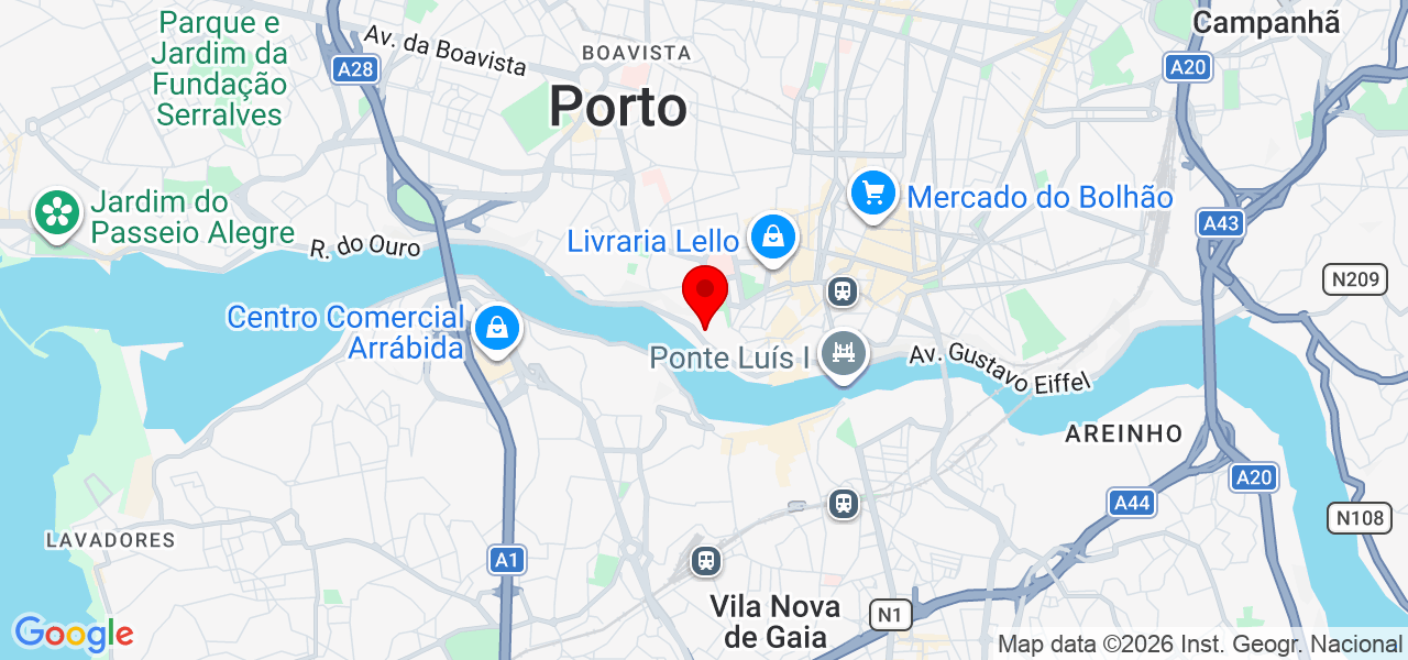 Amílcar Paco - Porto - Porto - Karte