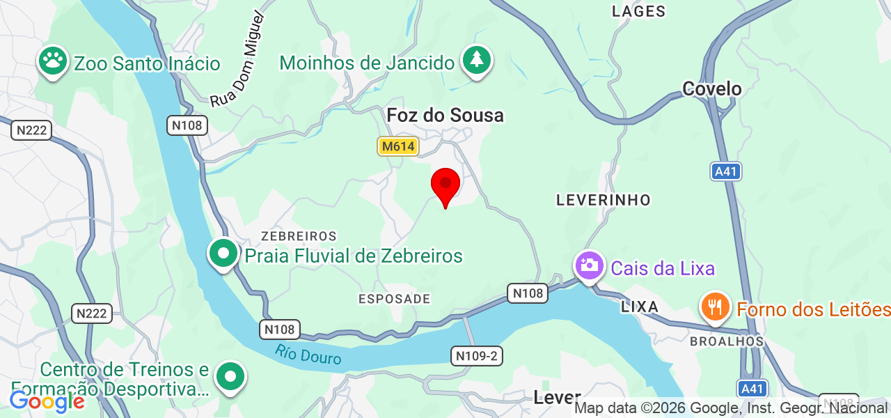 Cátia - Porto - Gondomar - Map
