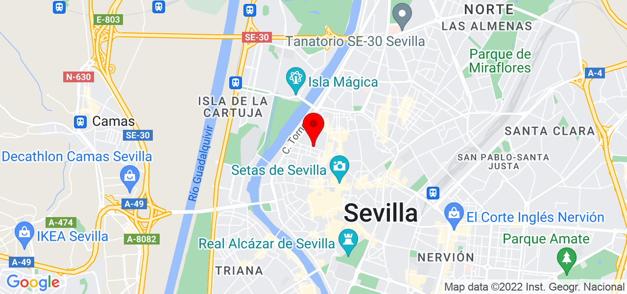 Juan Francisco Melgar - Andalucía - Sevilla - Mapa