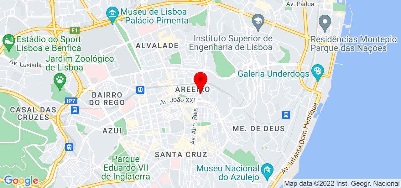 Andr&eacute; - Lisboa - Lisboa - Mapa