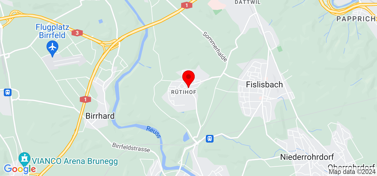 Fatima - Aargau - Baden - Karte
