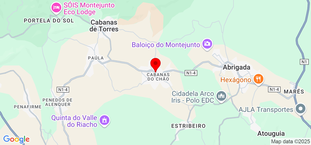 Sónia Duarte - Lisboa - Alenquer - Map