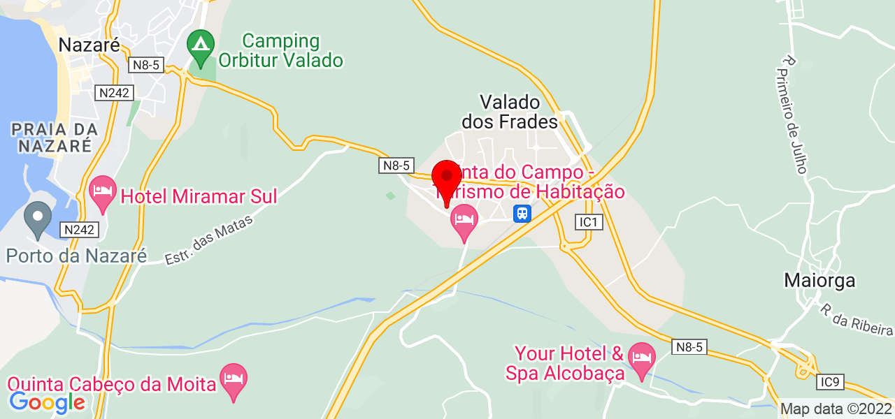 Smart Fix - Leiria - Nazaré - Mapa
