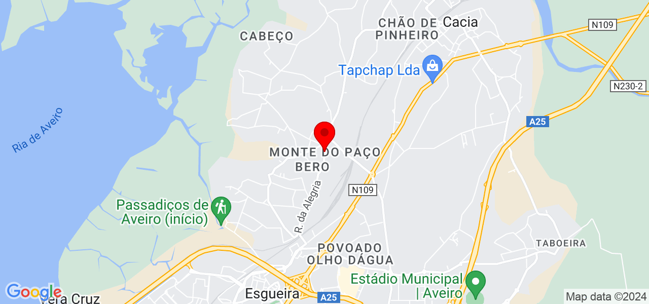 Andrea Castro - Aveiro - Aveiro - Mapa