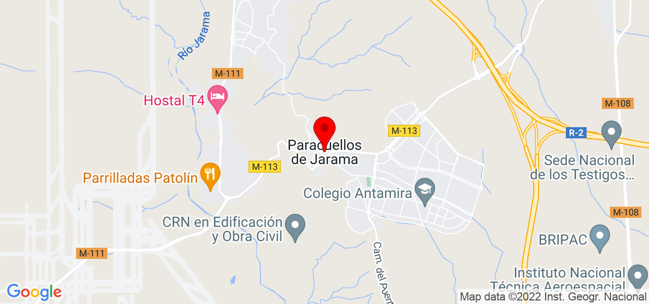  - Comunidad de Madrid - Paracuellos de Jarama - Mapa