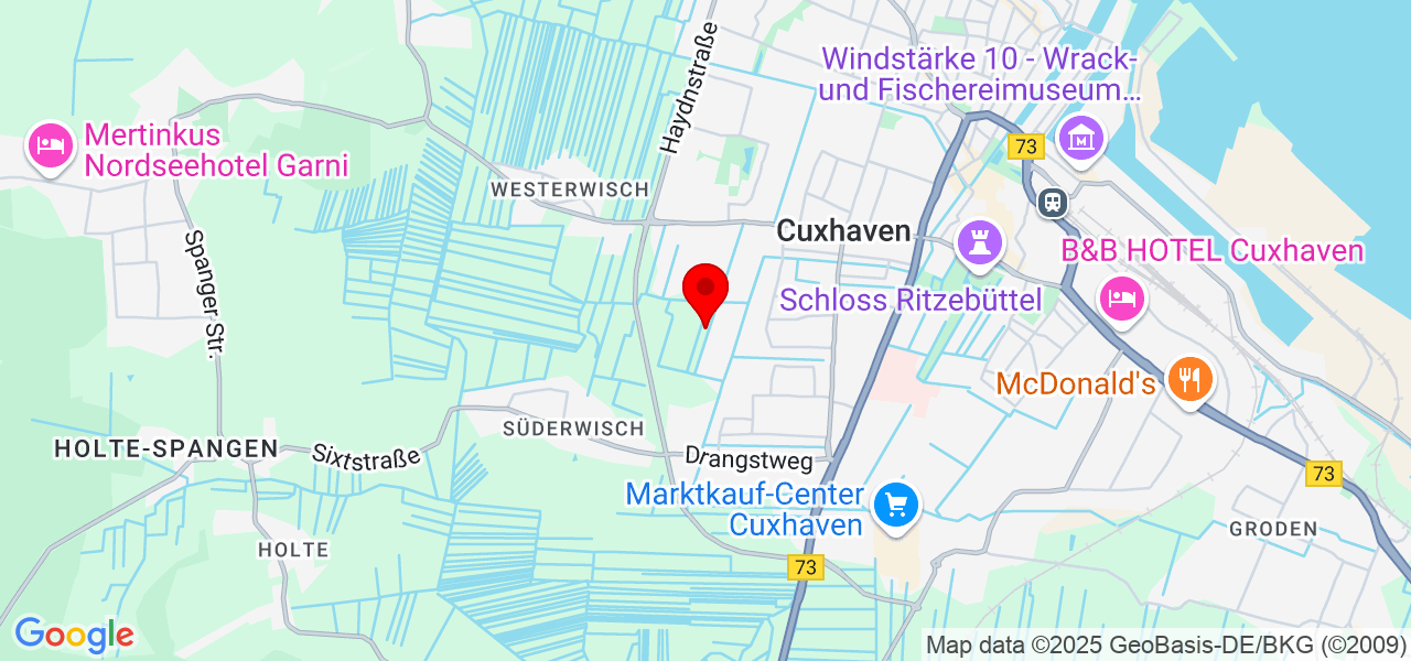 Kartengestuetzte Lebensberatung - Niedersachsen - Cuxhaven - Karte