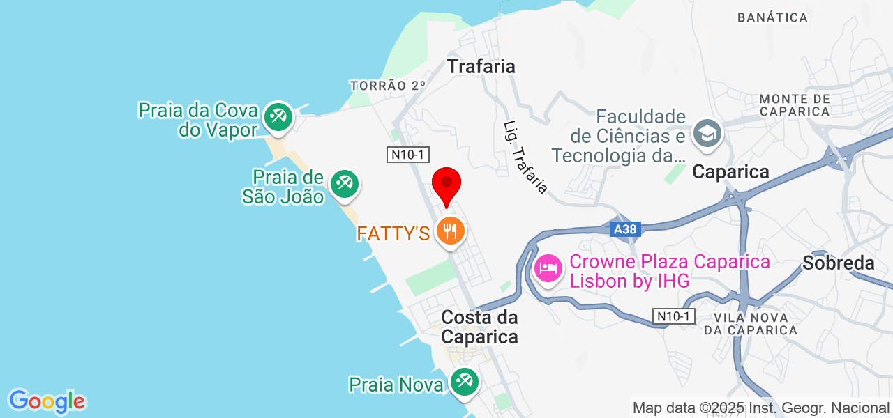Nova cor - Setúbal - Almada - Mapa