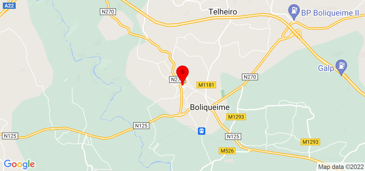 Algate services - Faro - Loulé - Mapa