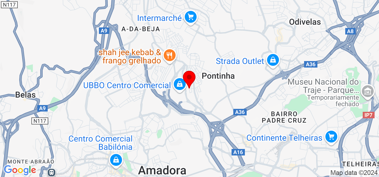 Rayner - Lisboa - Odivelas - Karte