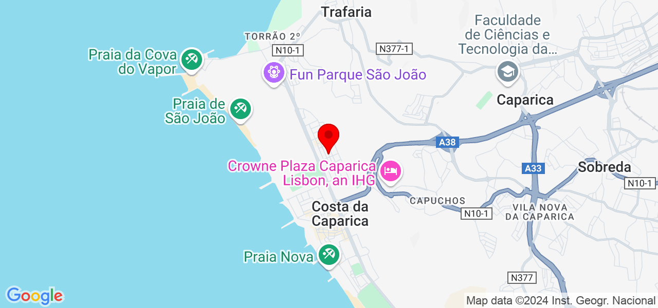 Sara Oliveira - Setúbal - Almada - Karte