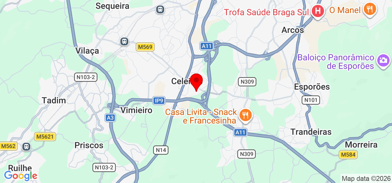 Jonathas Aroucha Web Designer - Braga - Braga - Mapa