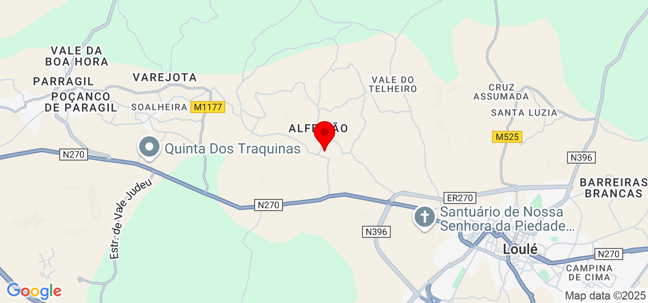 Ant&oacute;nio Botelho - Faro - Loulé - Mapa