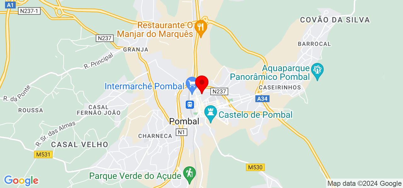 Leonardo Tavares Lourenço - Leiria - Pombal - Mapa