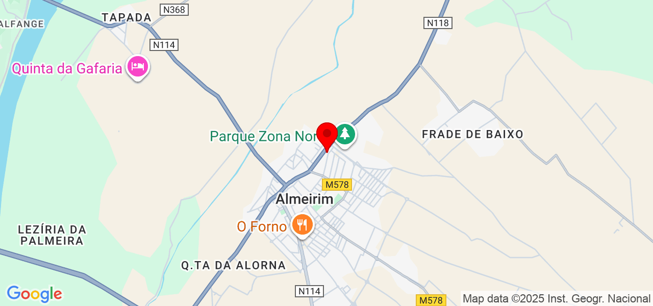 Carlos Prazeres - Santarém - Almeirim - Mapa