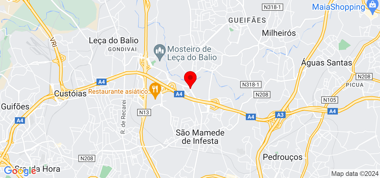 Robert Lima - Porto - Matosinhos - Mapa