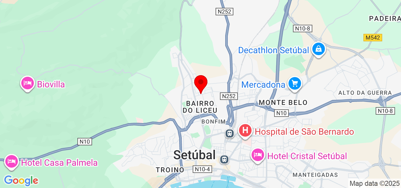 H.C.S - Setúbal - Setúbal - Mapa