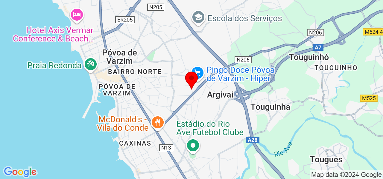 GDS - Porto - Póvoa de Varzim - Map