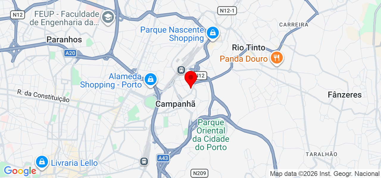 Rogério Silva - Porto - Porto - Map