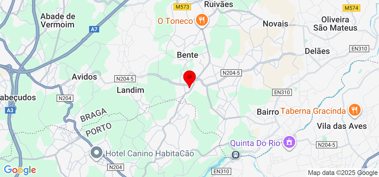 Porto Belo Remodelações - Braga - Vila Nova de Famalicão - Karte