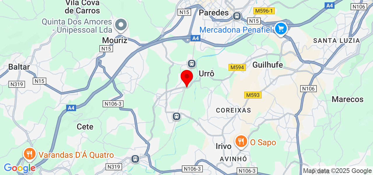 ArEletroPicheleiro - Porto - Penafiel - Mapa