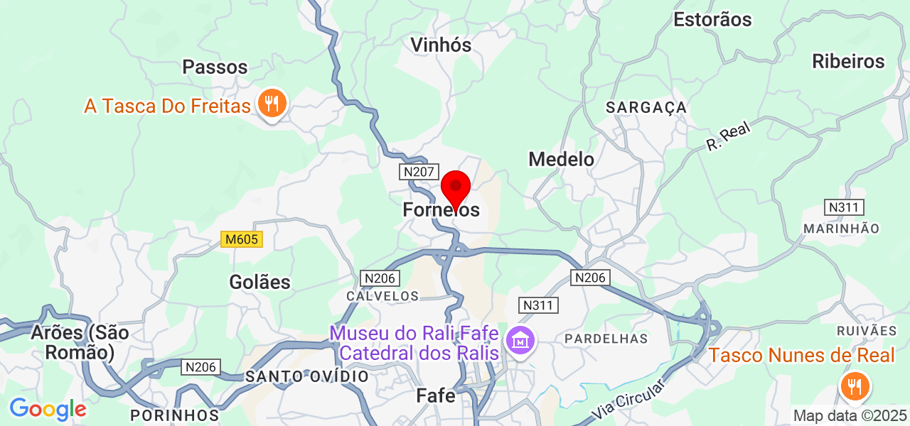 DJ Jay M - Braga - Fafe - Map