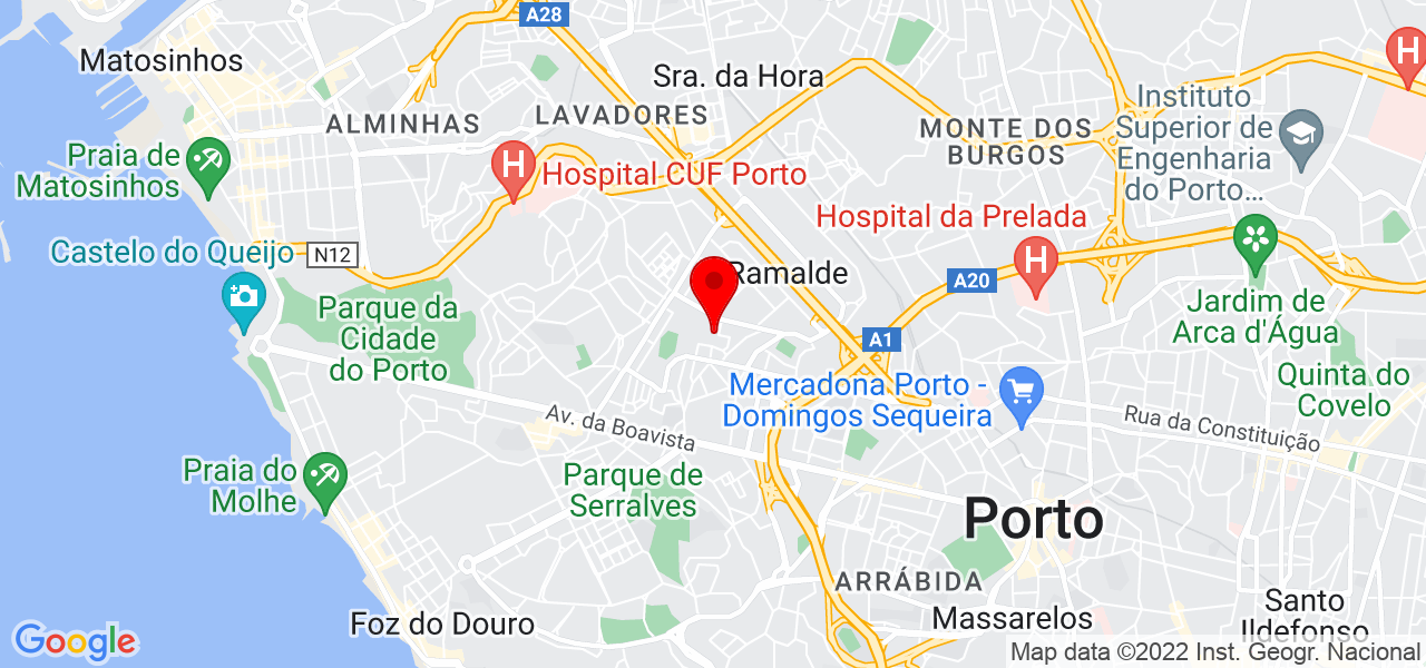 Janine - Porto - Porto - Mapa