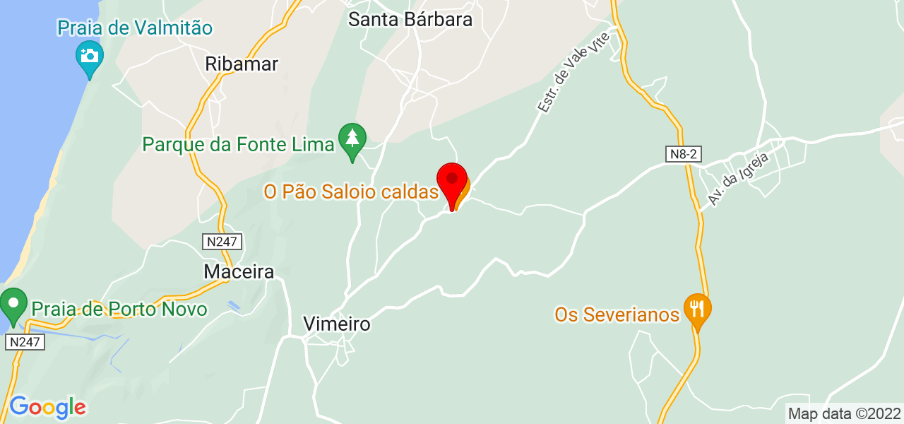 Sandra DE SOUSA - Lisboa - Lourinhã - Mapa
