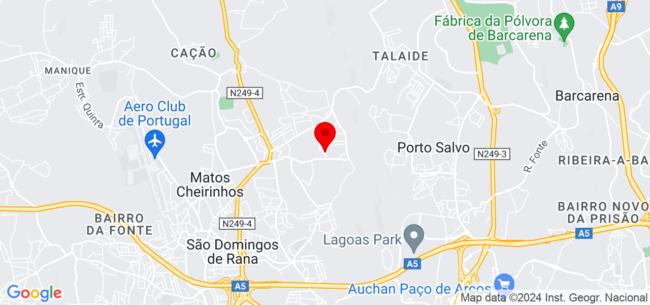 Nicole Prado - Lisboa - Cascais - Mapa