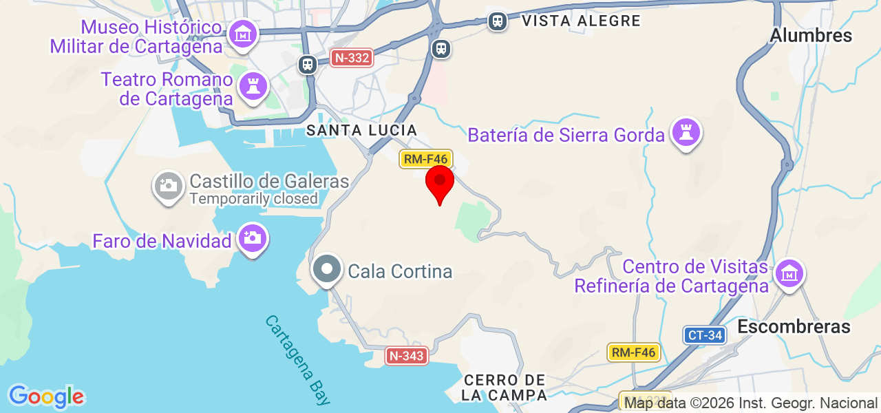 Fouad ES - Región de Murcia - Cartagena - Mapa