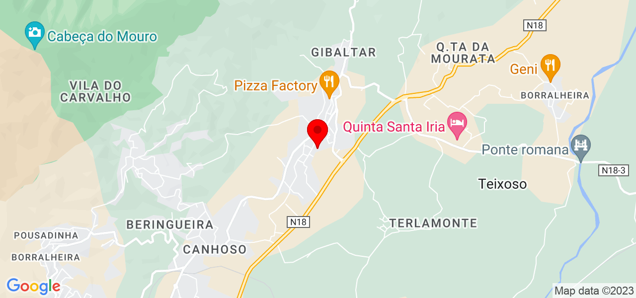 S&eacute;rgio - Castelo Branco - Covilhã - Mapa