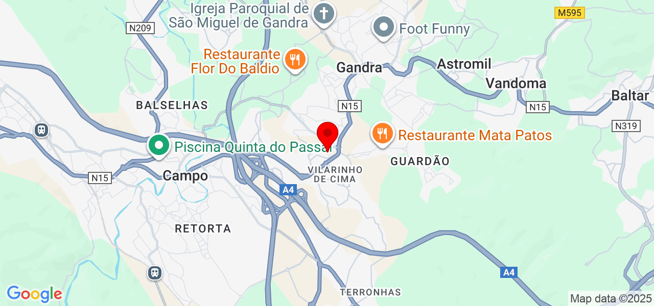 Limpeza doméstica - Porto - Paredes - Mapa